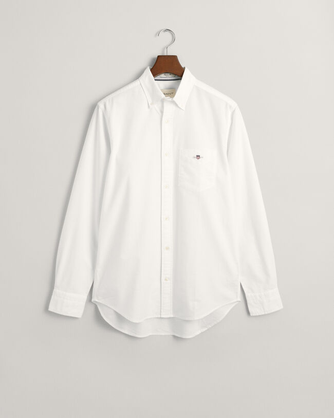 Seasonal Essential Regular Fit Archive Shield Oxford-Hemd