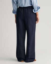 Relaxed Fit Leinenmix Pull-On Hose