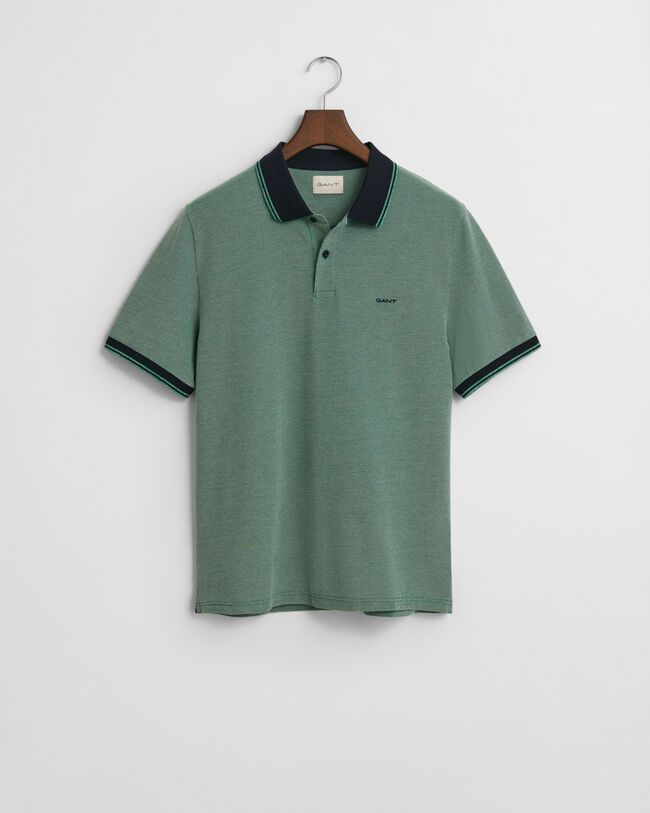 Oxford Piqu&eacute; Poloshirt in 4 Farben