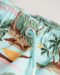 Teen Boys Hawaiian Print Badeshorts