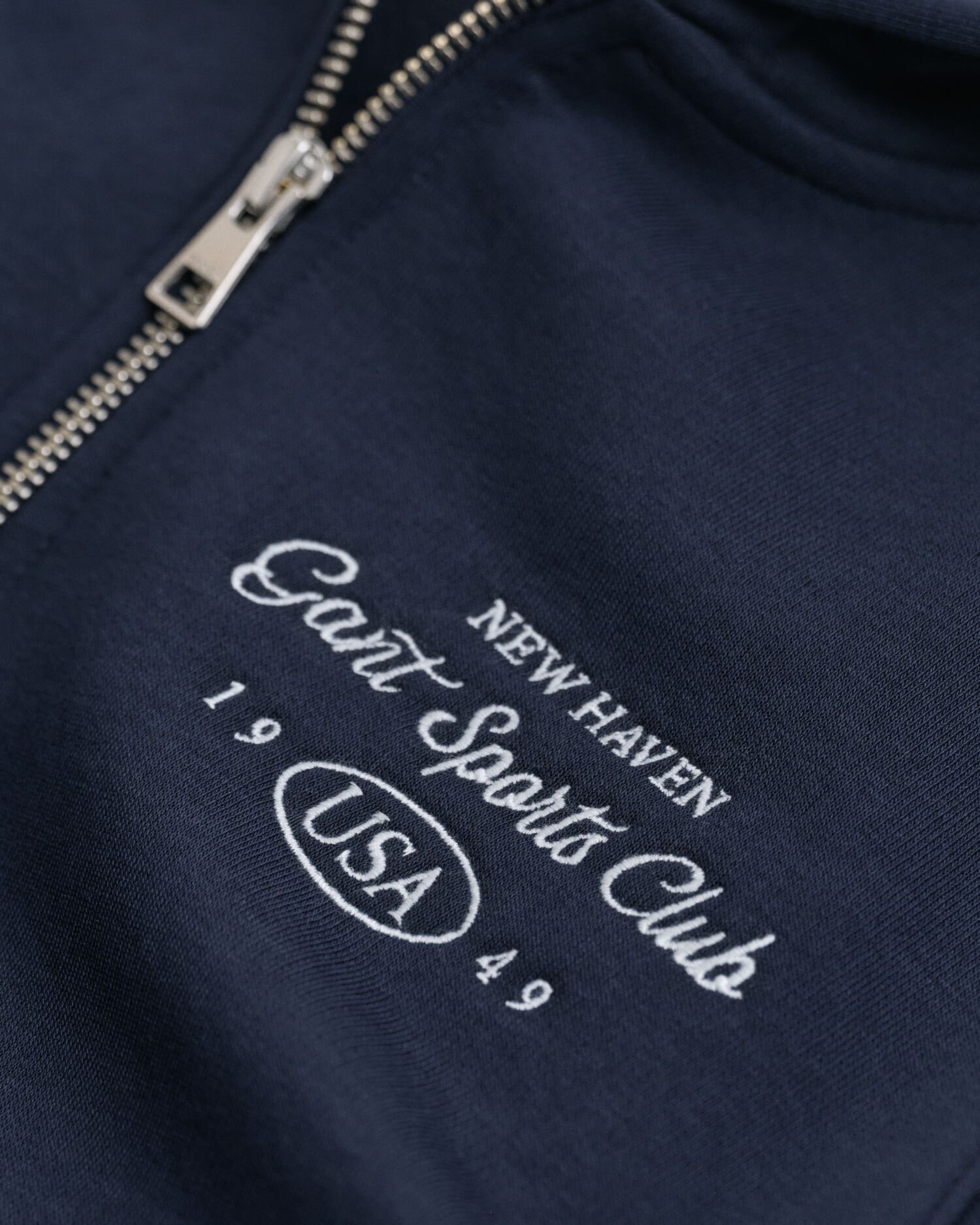 Felpa con zip corta e cappuccio Sports Club Graphic Teen Girls