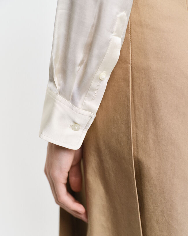 Regular Fit Bluse mit Tasche