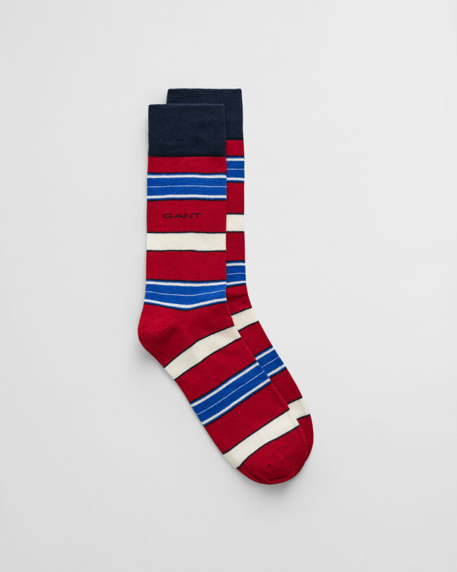 Rugger Socken mit Streifen