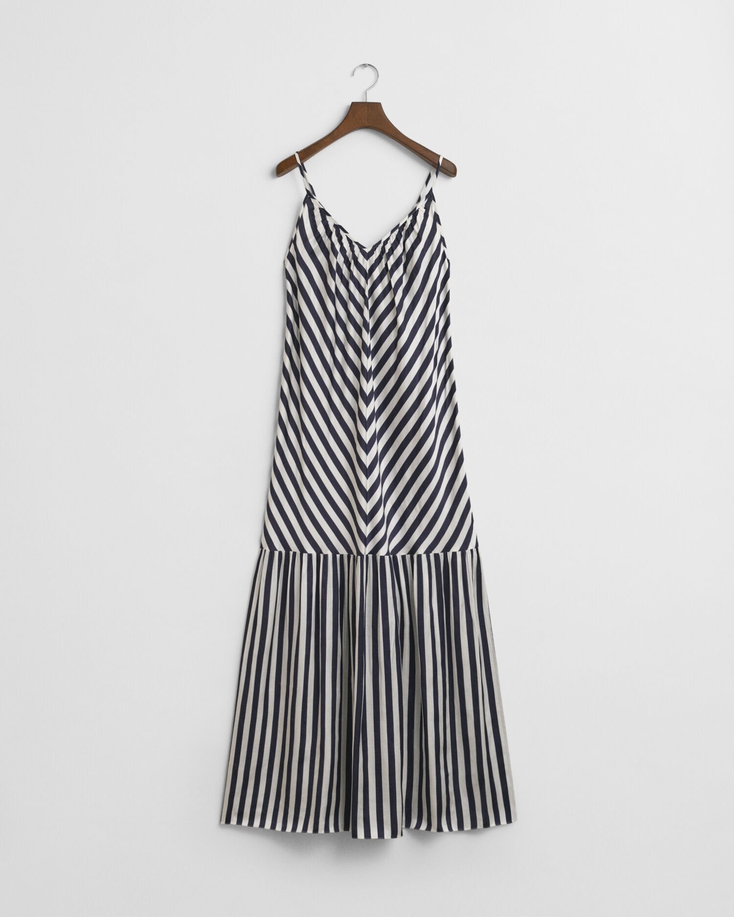 Chevron Striped Maxi Dress
