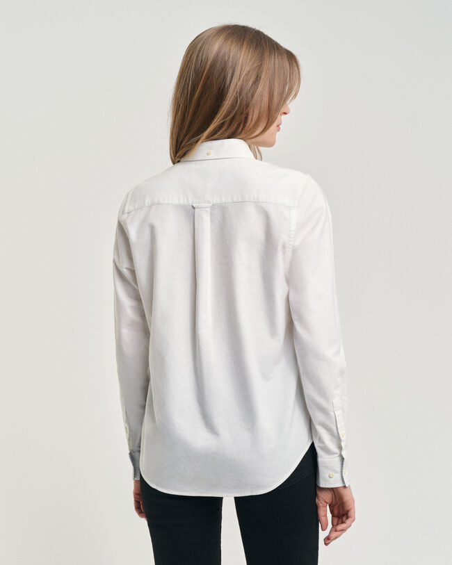 Seasonal Essential Regular Fit Oxford-Bluse