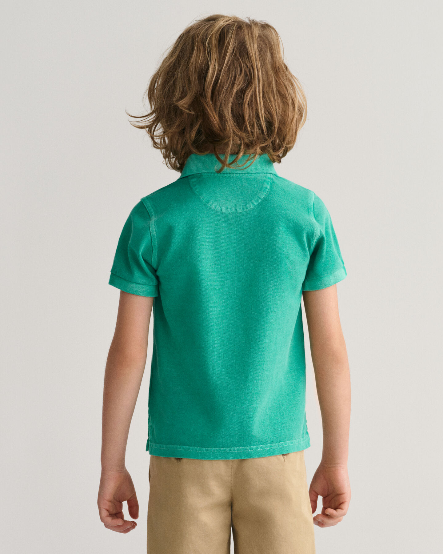 Kids Sunfaded Piqu&eacute; Poloshirt