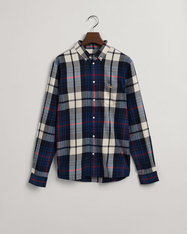 Teen Boys Tartan Flanellhemd