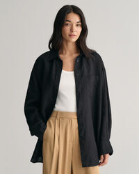 Oversized Leinen Bluse