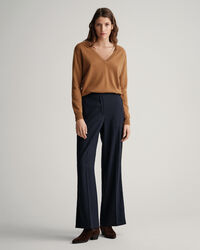 Tuxedo Hose mit hohem Bund