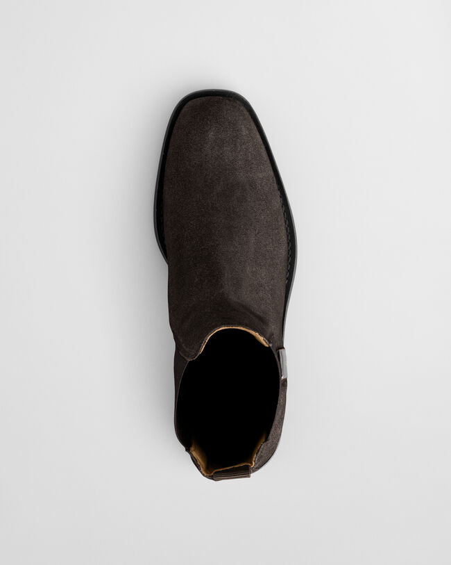 Fayy Chelsea Boot aus Veloursleder