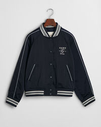 Varsity Jacke aus Satin
