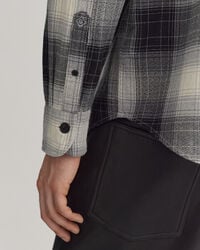 Relaxed Fit Shadow Hemd mit Karomuster