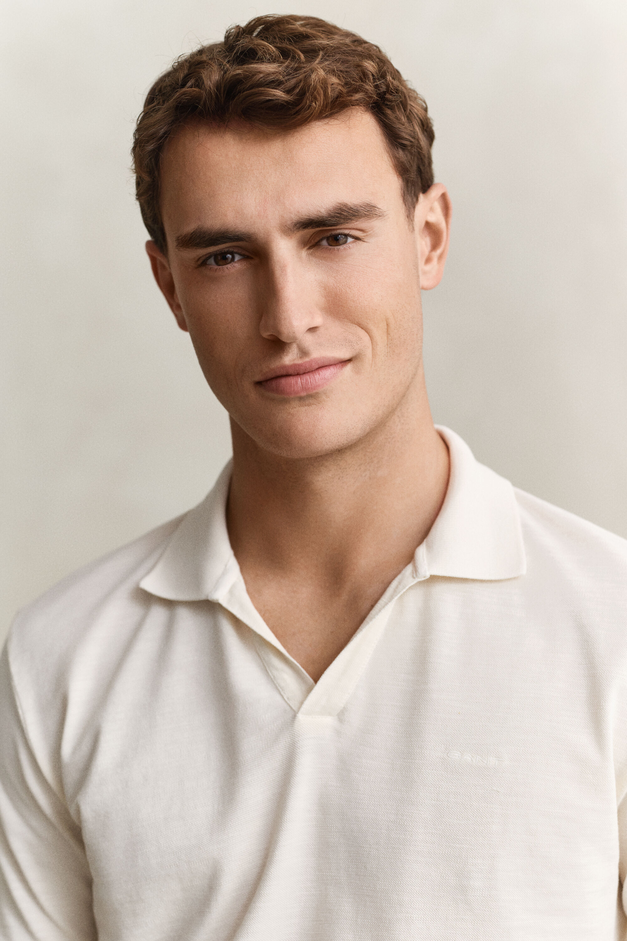 Gewaschenes Poloshirt