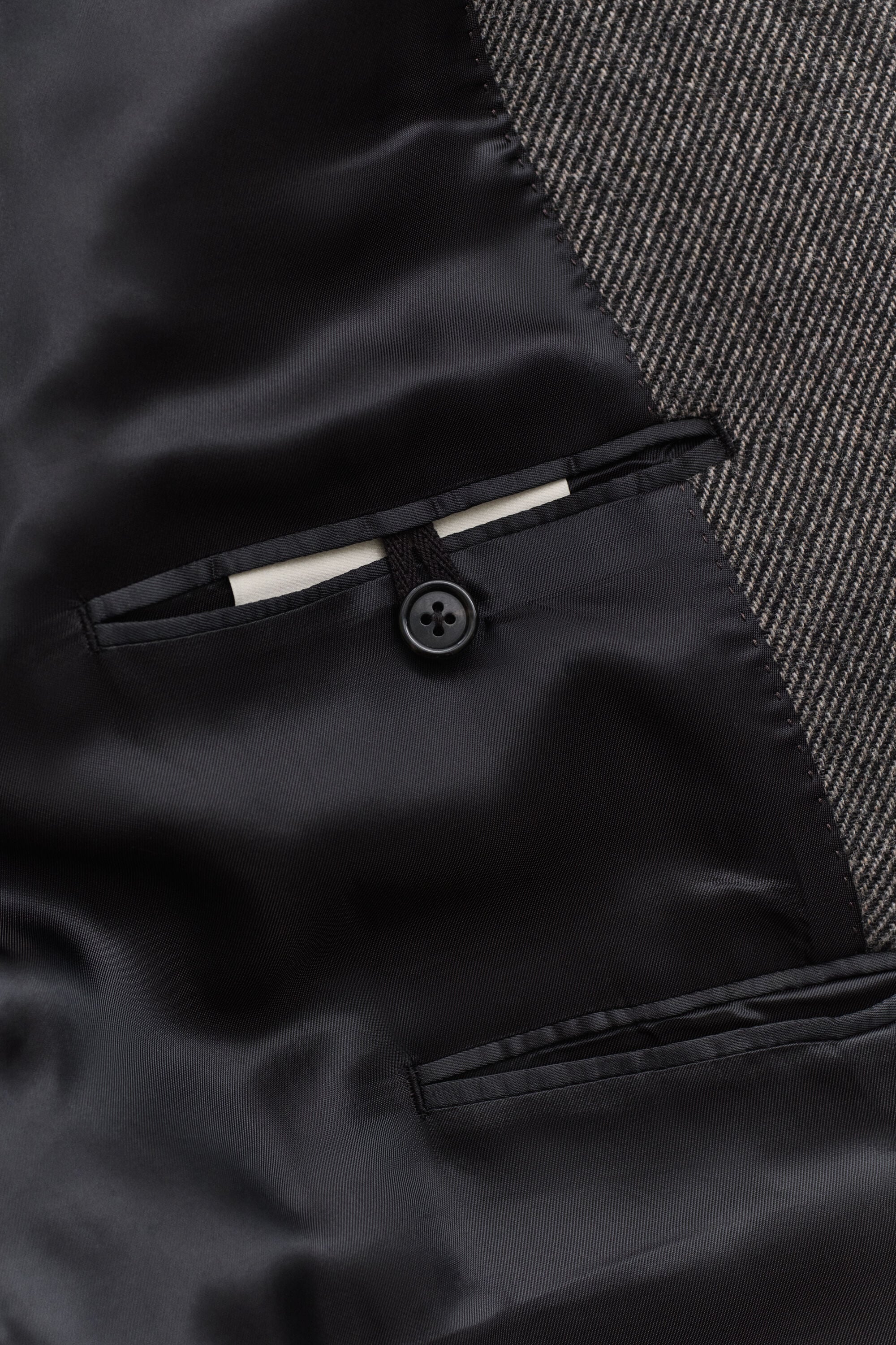 Two-Toned Wool Coat