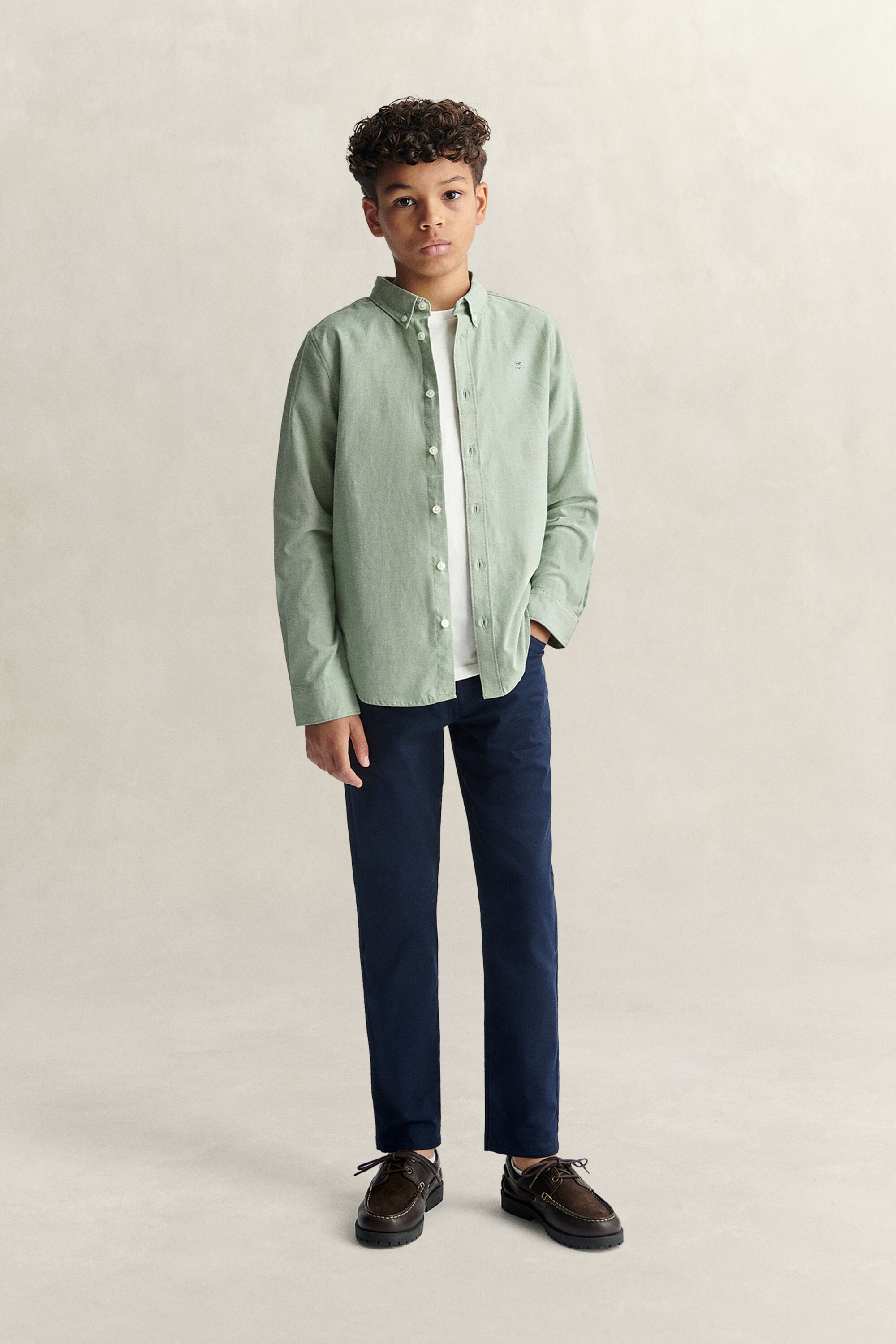 Camicia Oxford Shield Teen Boys