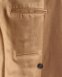 Oversized Flanell-Anzugsakko