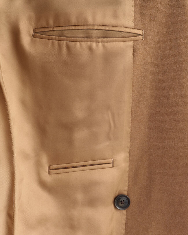 Oversized Flanell-Anzugsakko