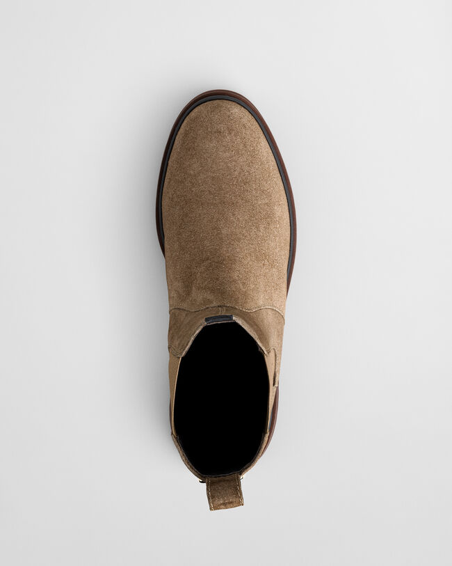 Aligrey Chelsea Boot aus Veloursleder