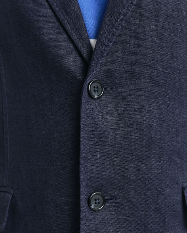 Regular Fit Leinen Sakko