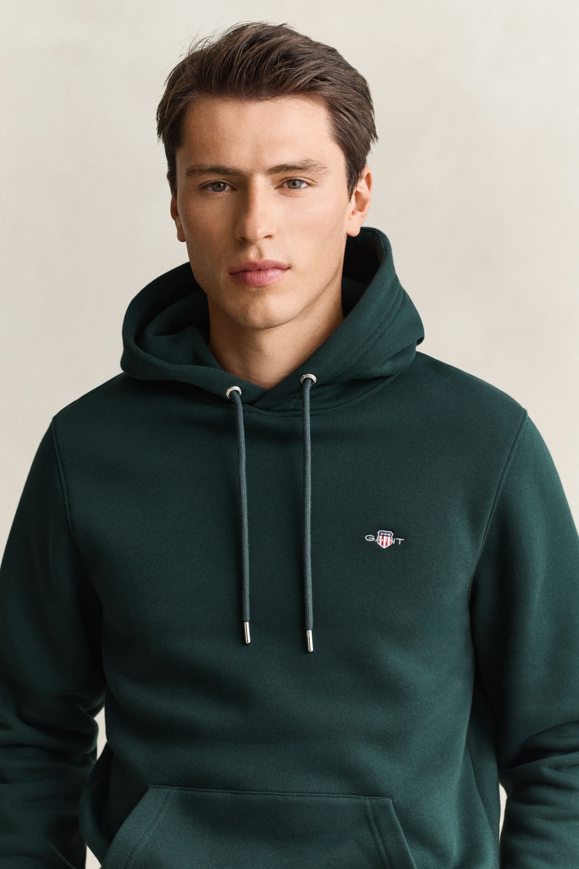 Felpa Shield con cappuccio