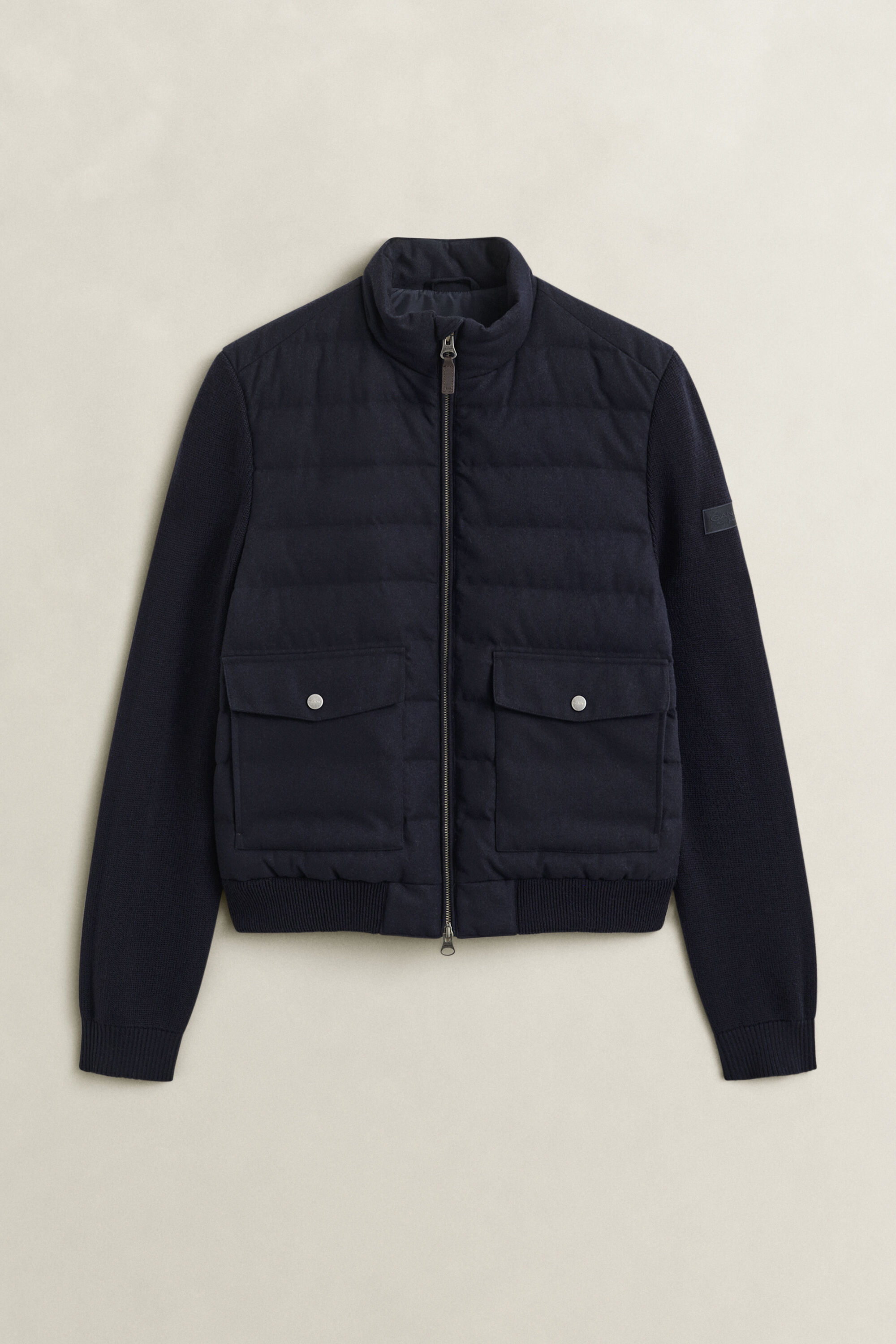 Veste en flanelle avec rembourrage mixte