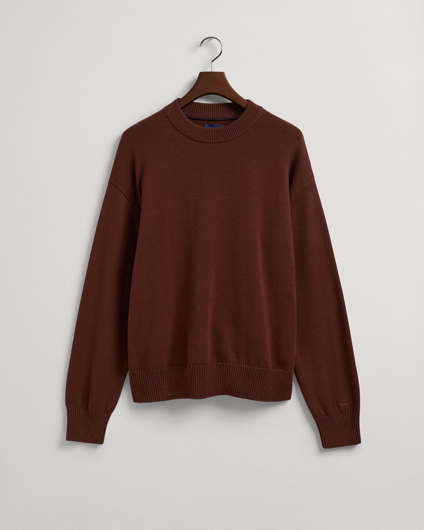 Rundhalspullover aus Supima Baumwolle