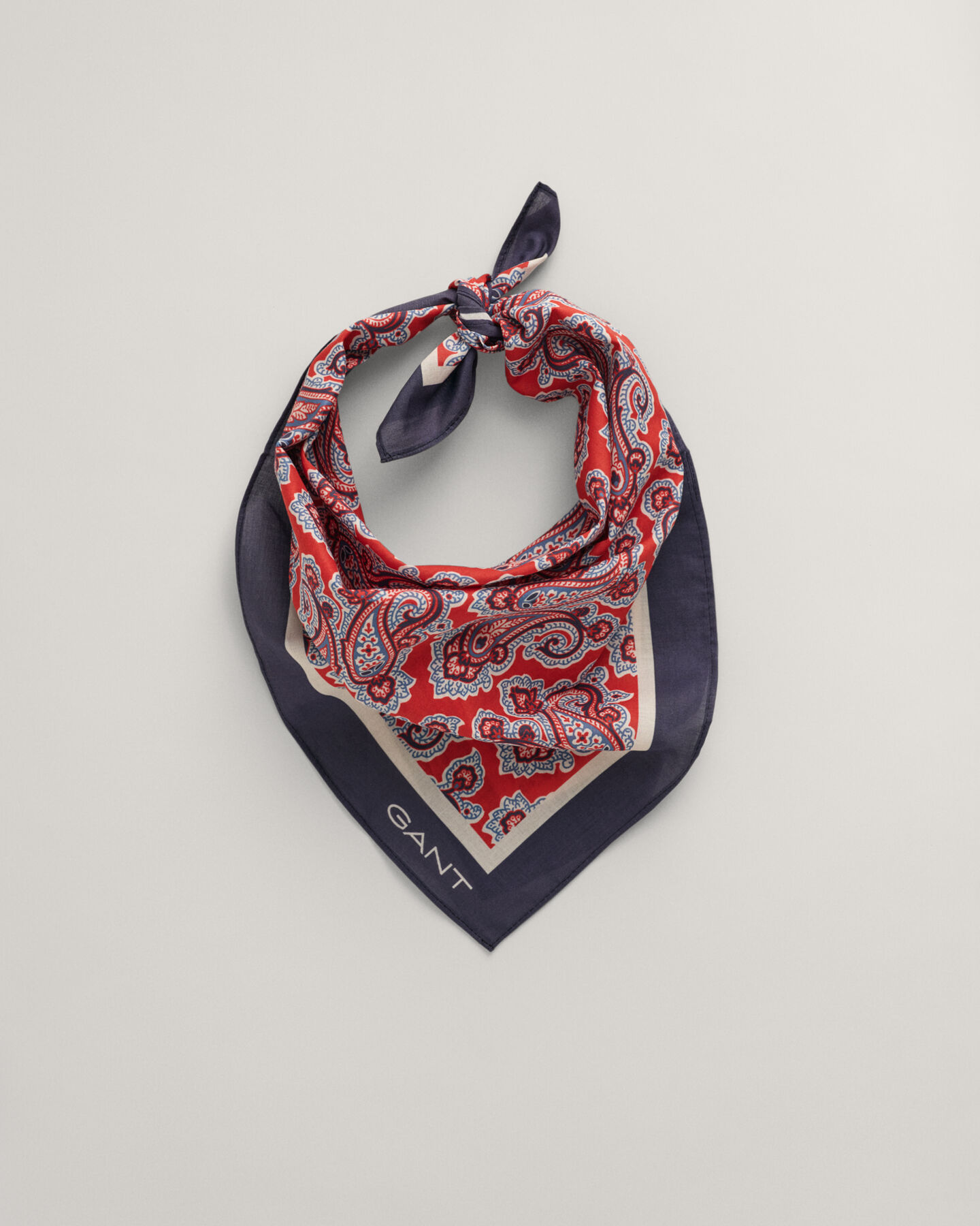 Baumwoll Halstuch mit Paisley-Muster