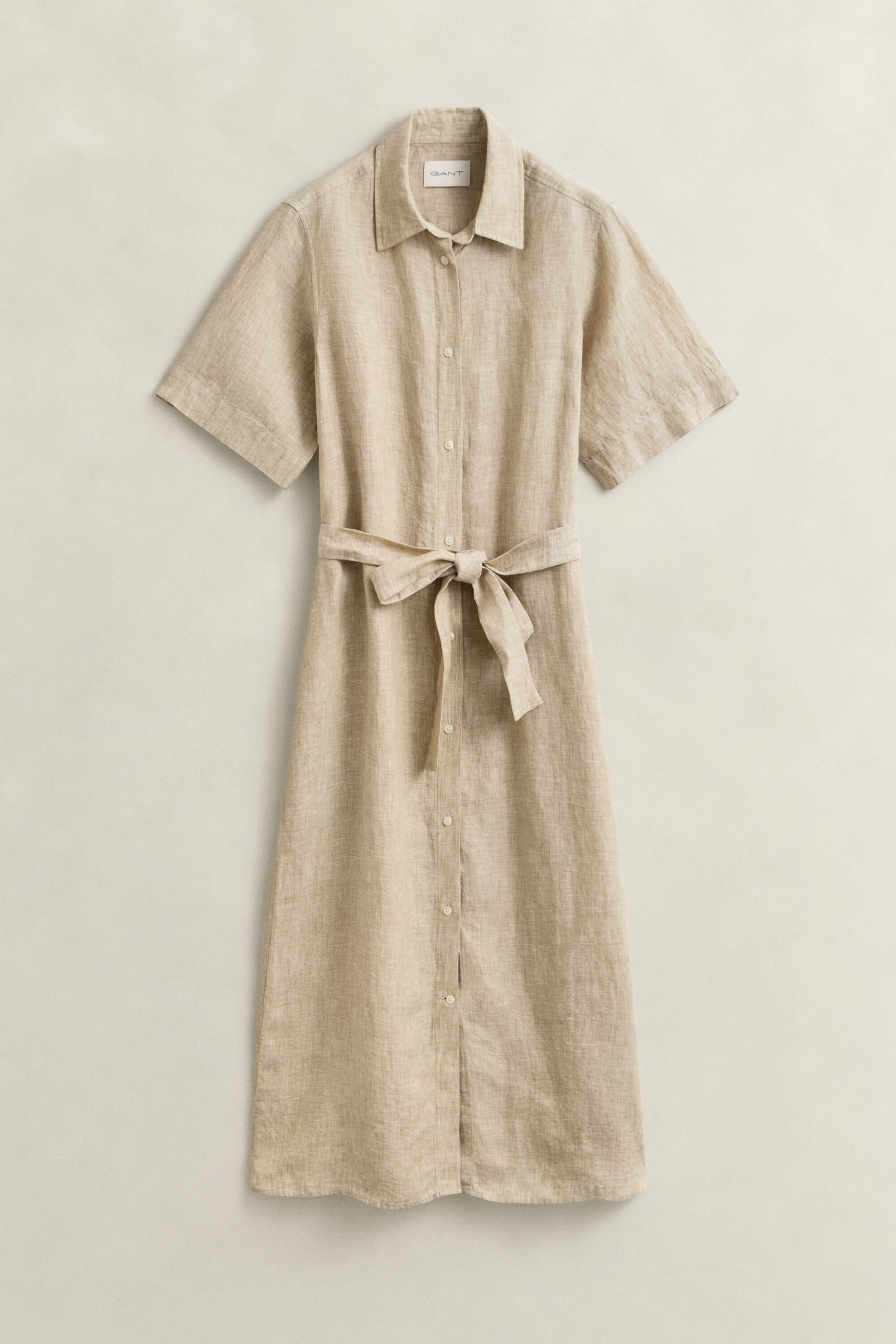 Hemdblusenkleid aus Leinen