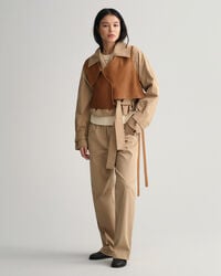 Dekonstruierte Lederweste