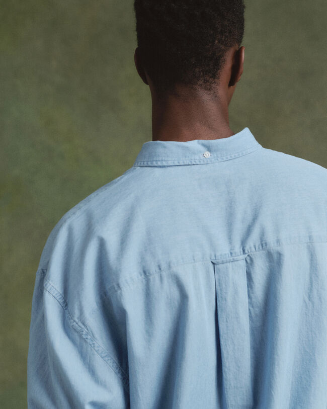 Oversized Luxury Indigo Hemd