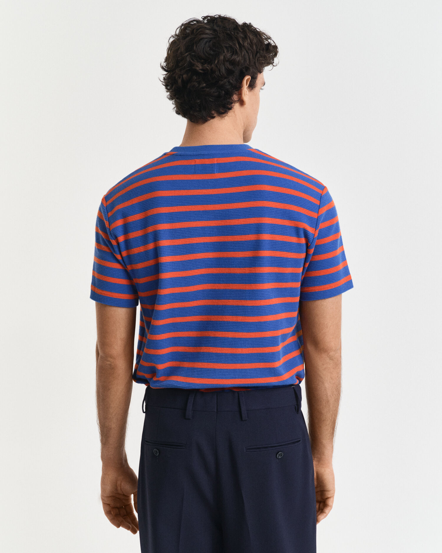 Waffle Striped T-Shirt