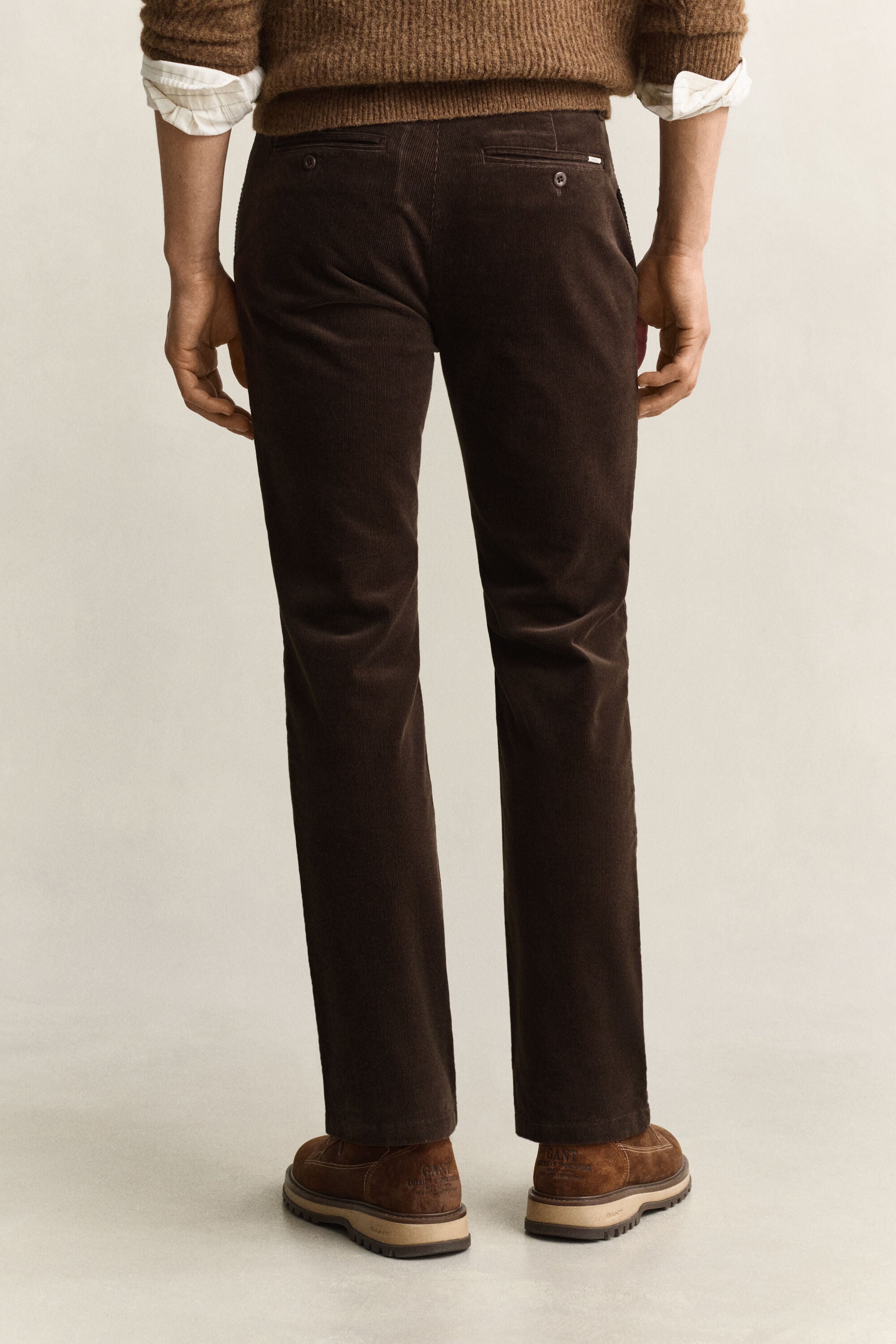Regular Fit Cord Chinohose