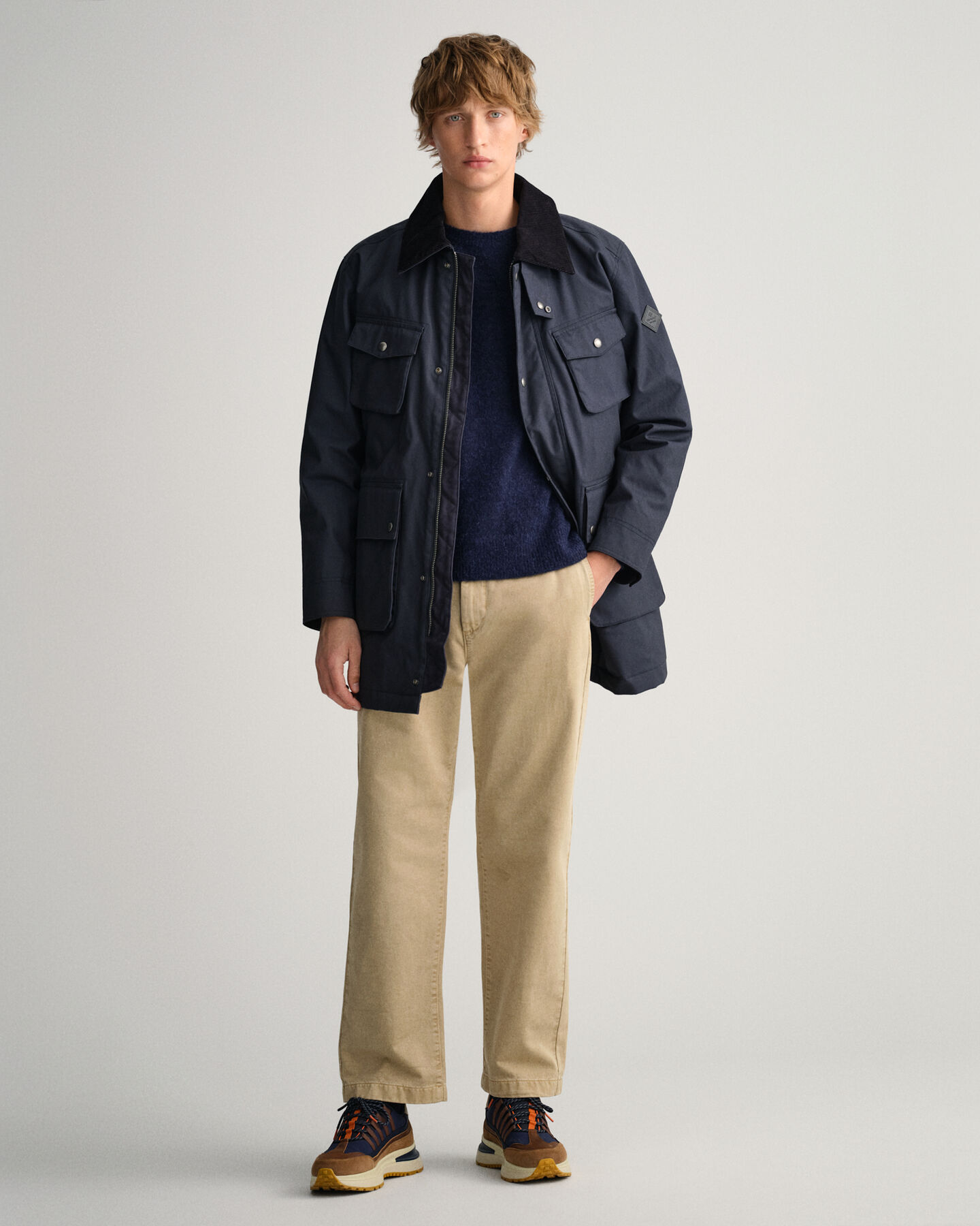 Gewachste Double Decker Jacke