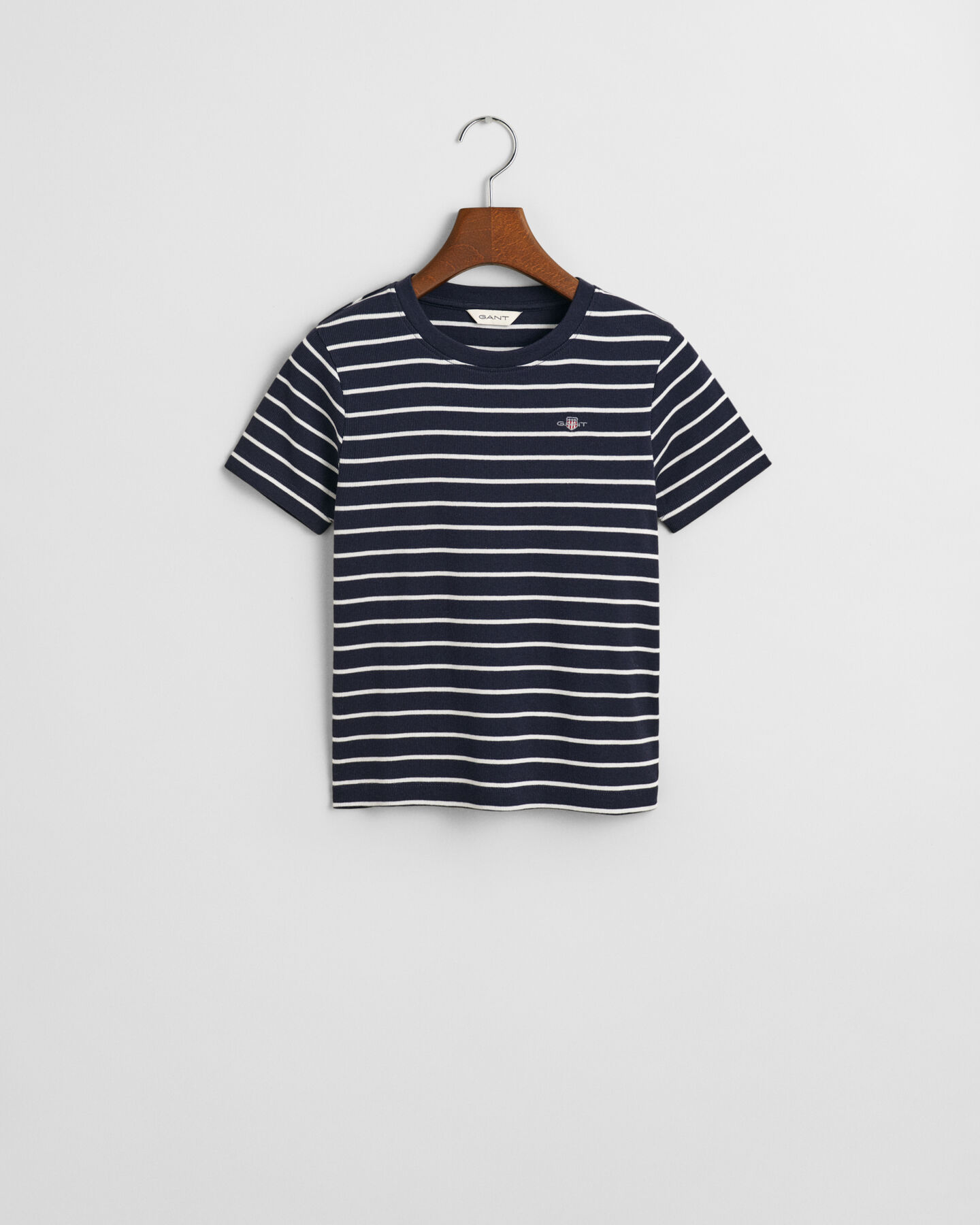 Teen Girls Shield T-Shirt mit Streifen