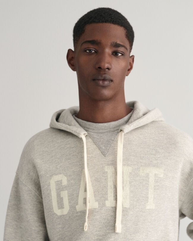 Graphic Melange Hoodie