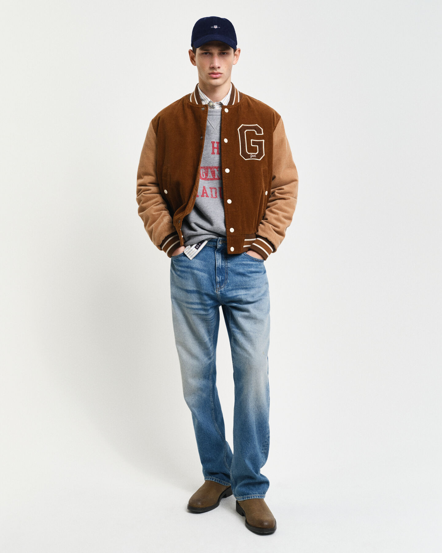 GANT Varsity Cordjacke