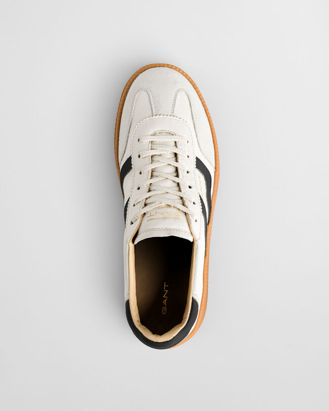 Cuzmani Sneaker aus Glatt- und Veloursleder