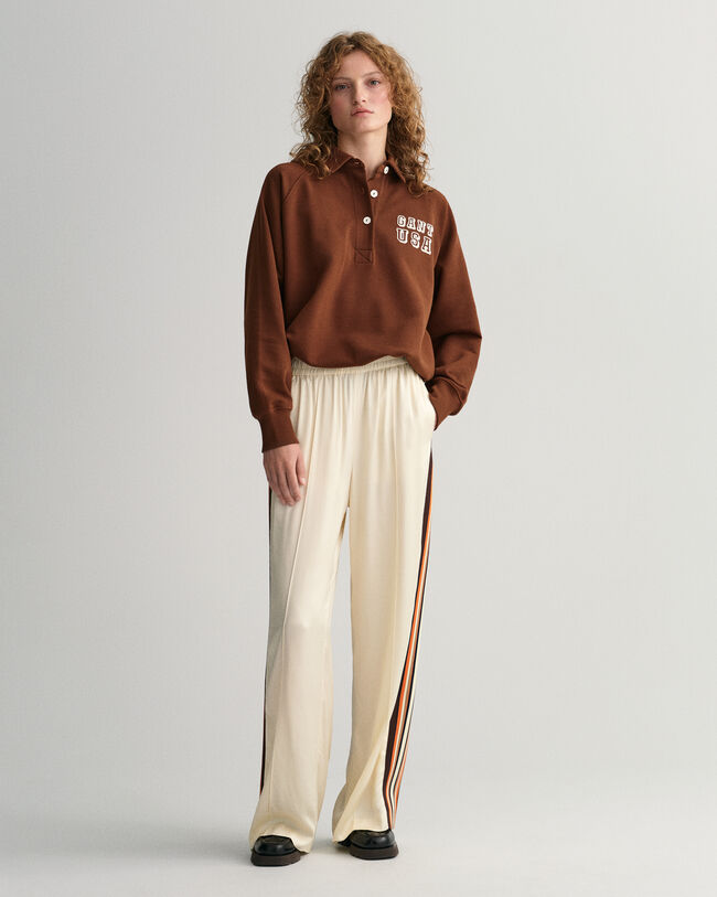 Relaxed Fit Pull-On Hose mit Streifen