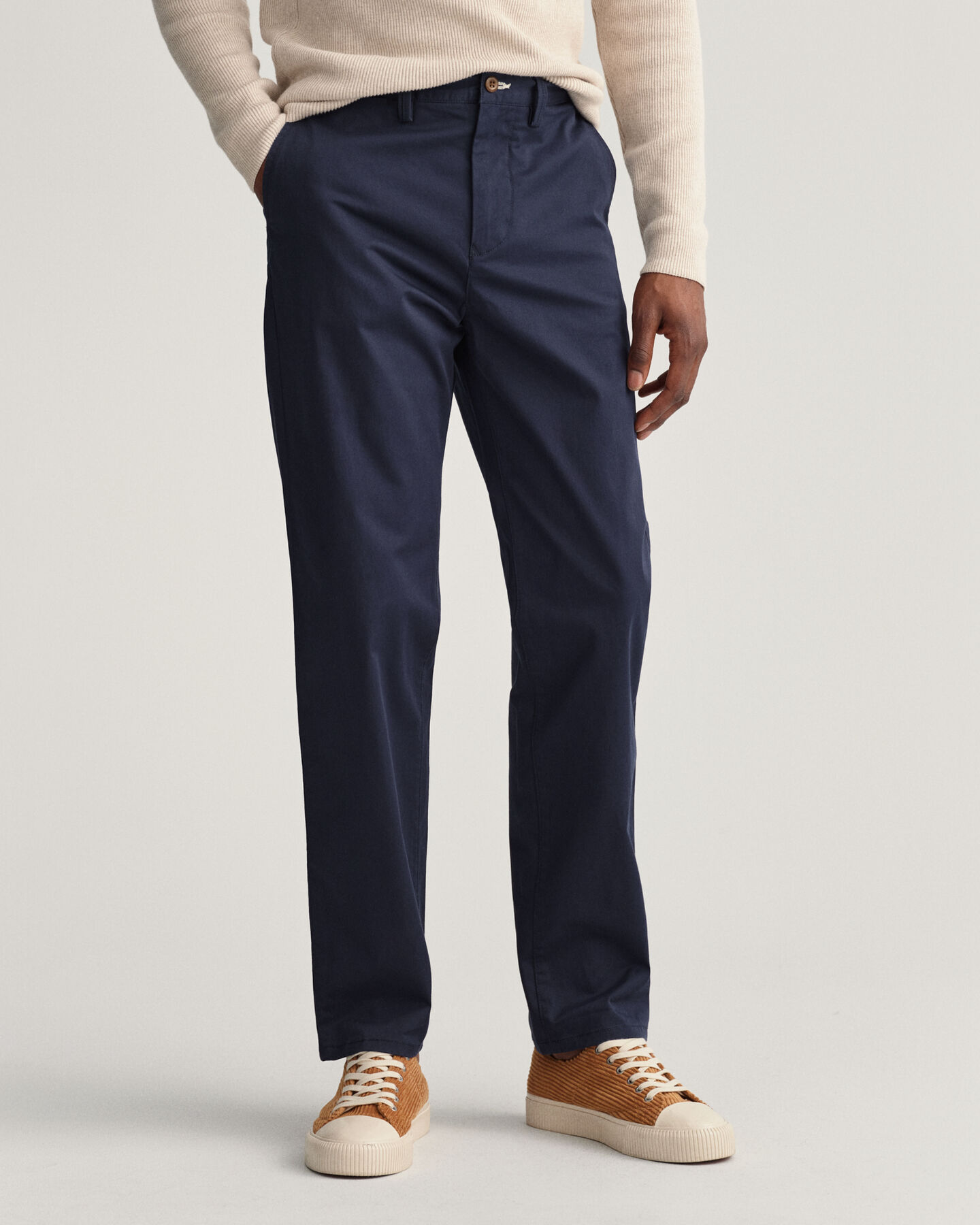 Allister Regular Fit Twill Chinohose