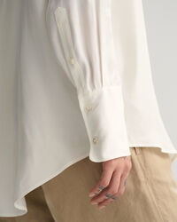 Relaxed Fit Bluse mit Pattentaschen