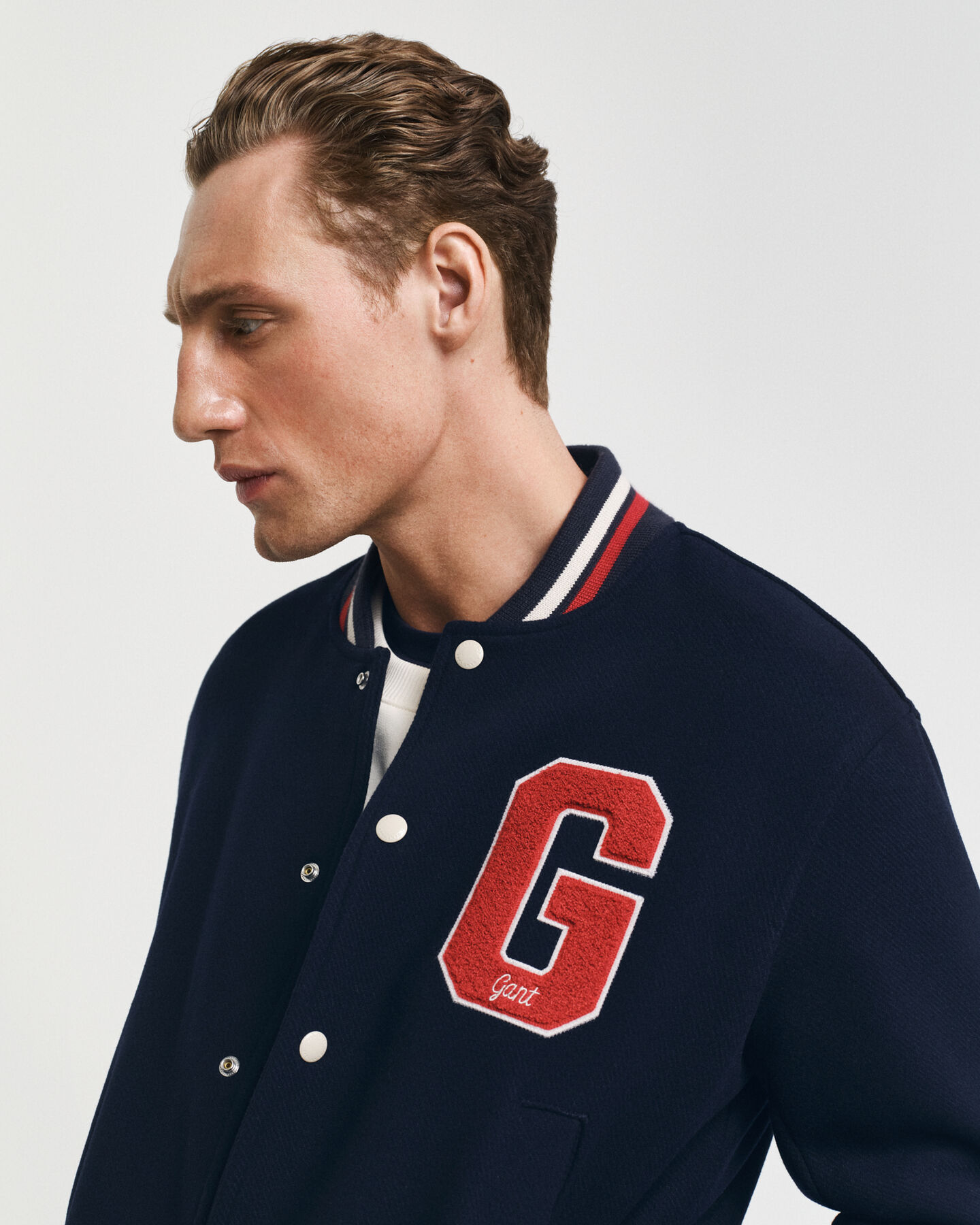 GANT Varsity Jacke aus Wollmischung