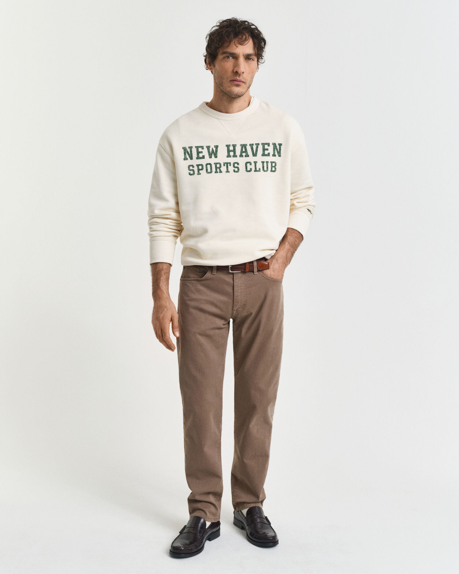 Jean coupe regular Desert