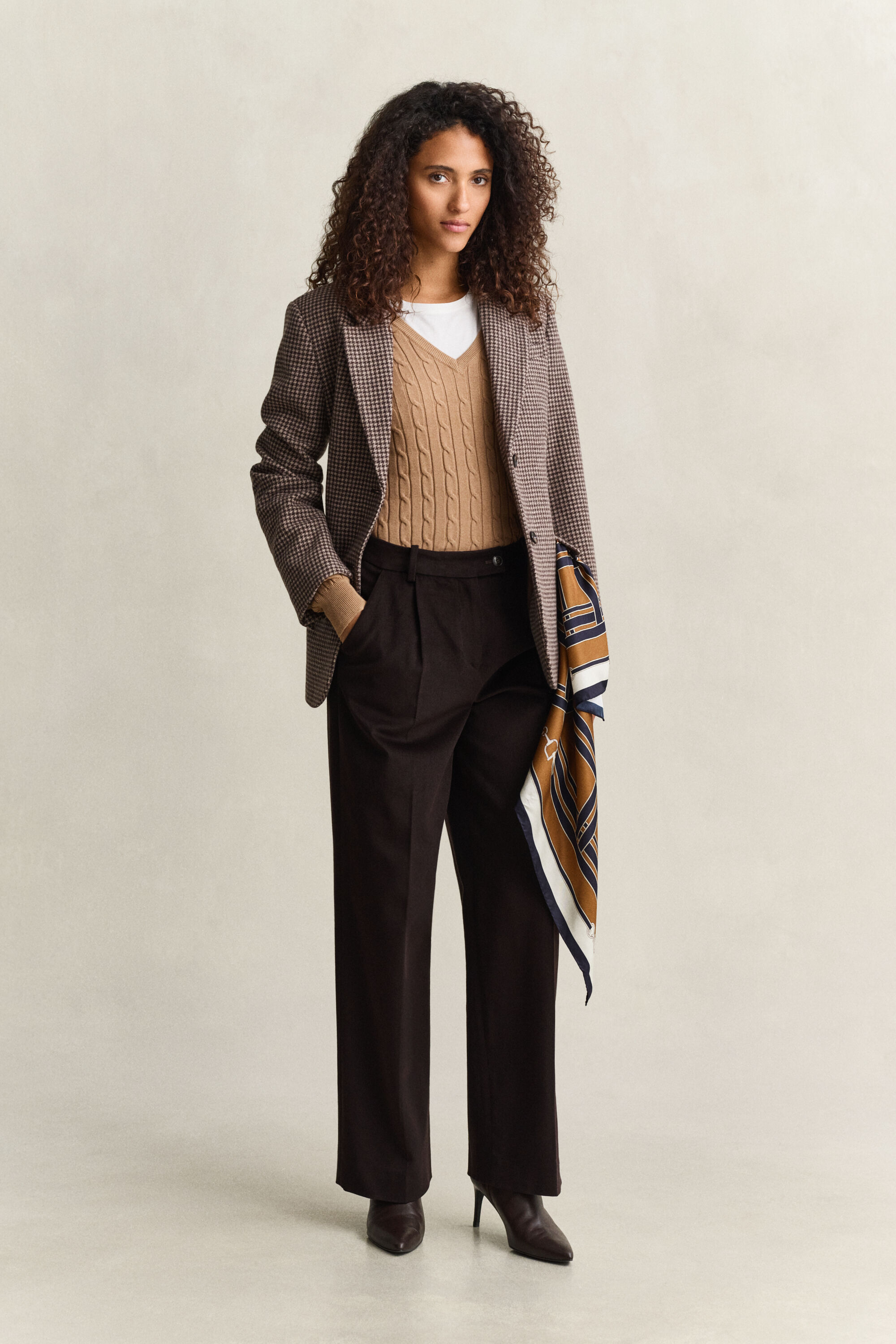Pantaloni in twill di velluto