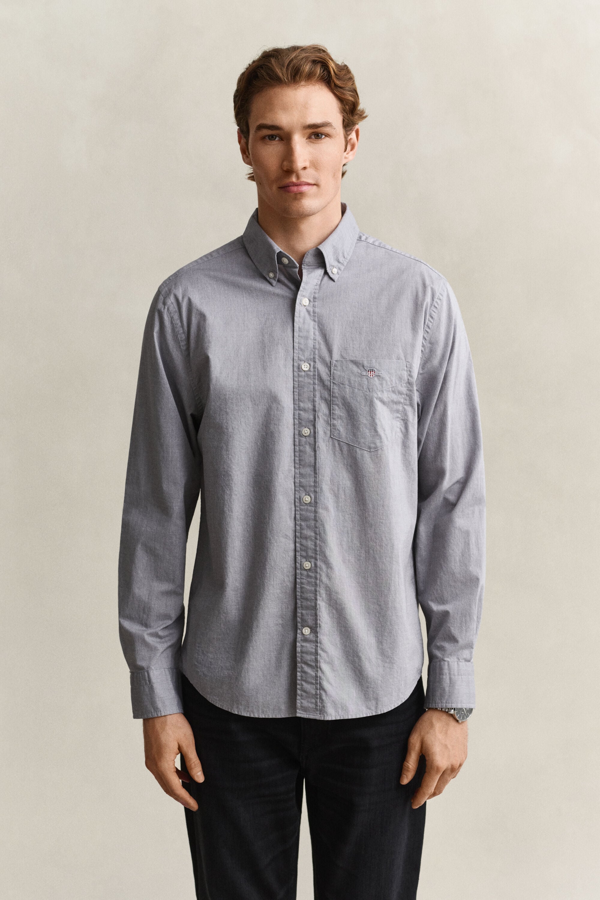 Regular Fit Classic Popeline Hemd