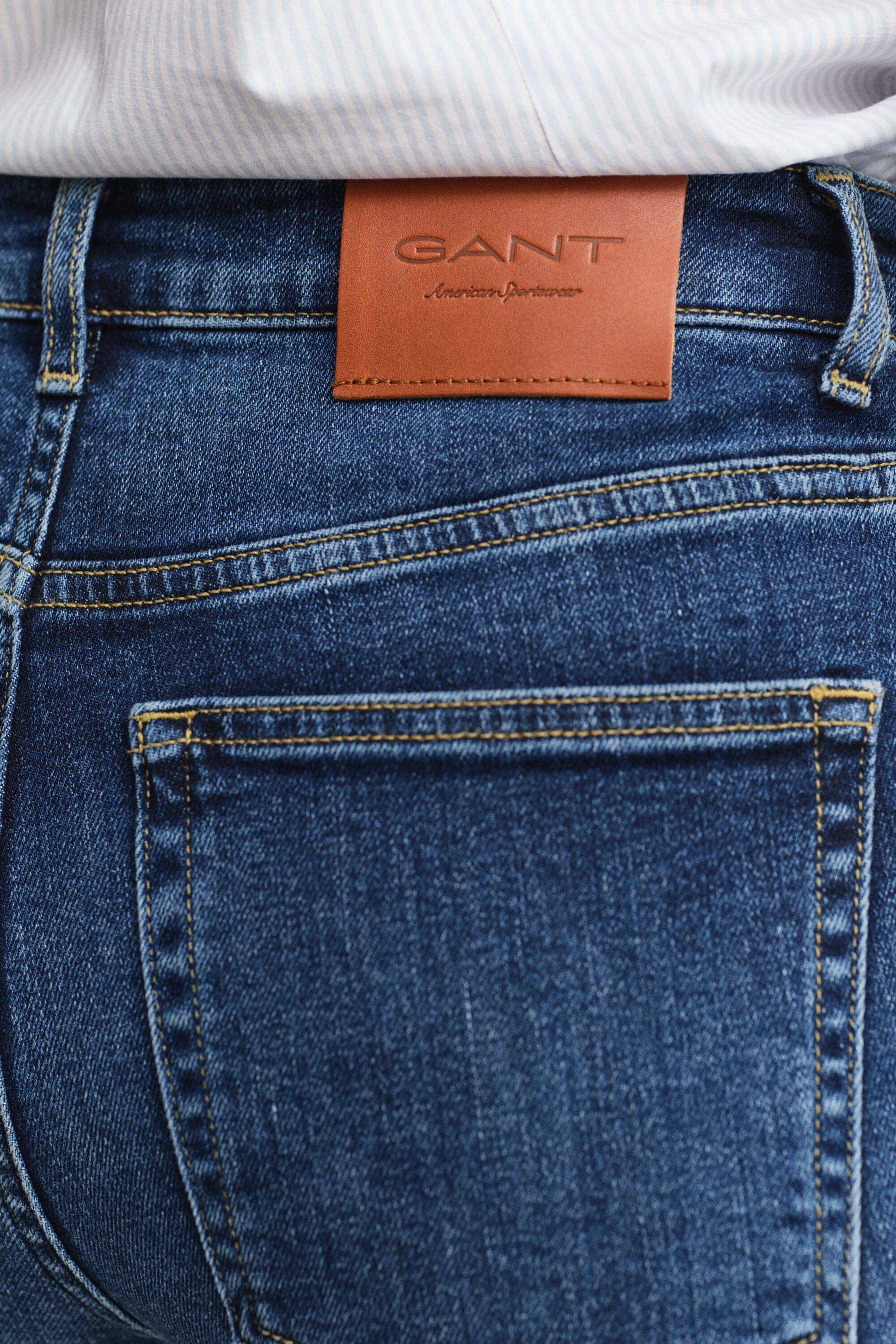 Slim Flared Stretch Jeans