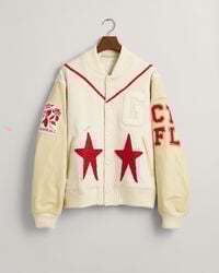 Blank Canvas Project x Kilo Kish Bouclé Varsity Jacket
