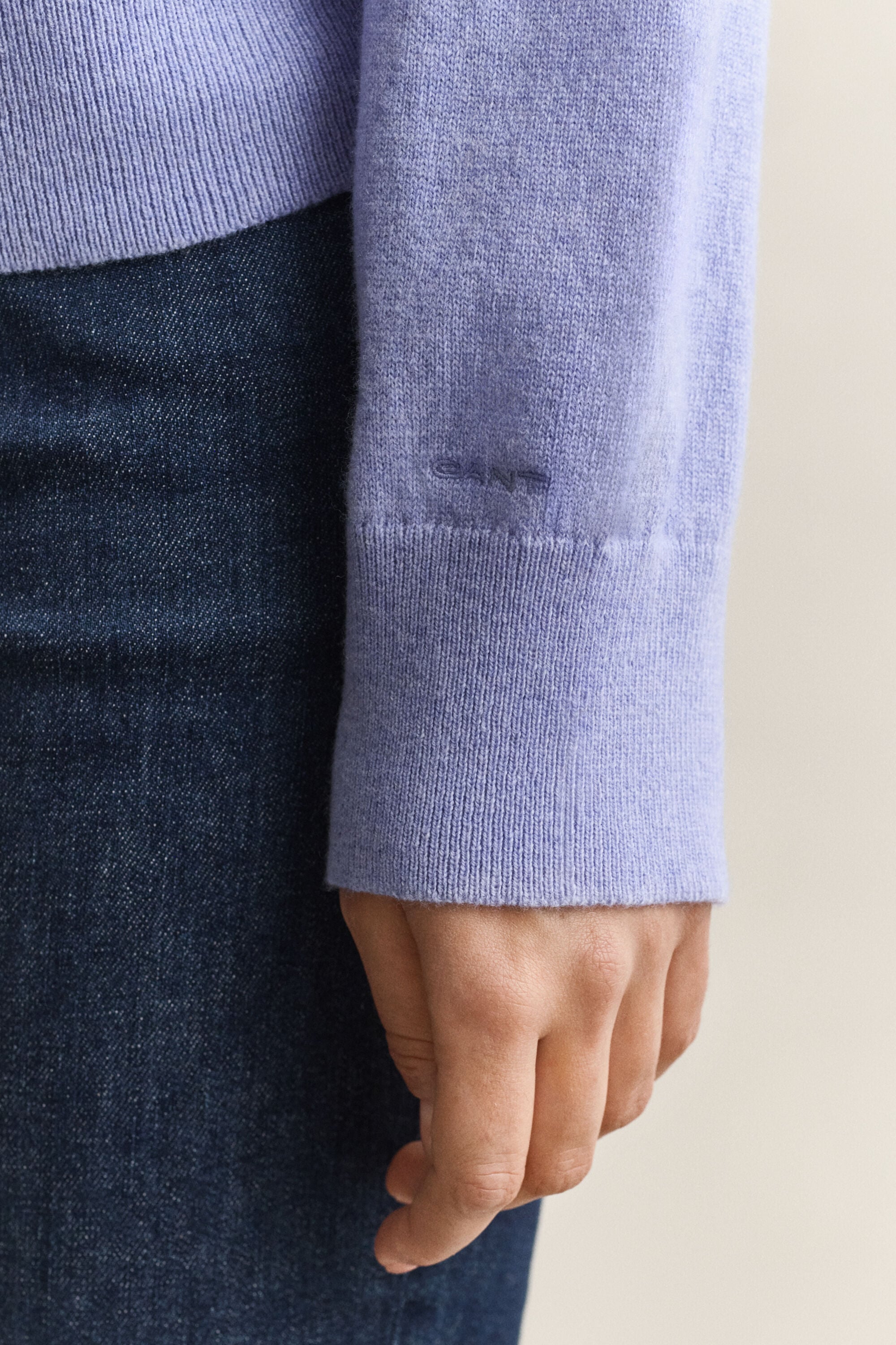 Superfine Lambswool Rundhalspullover