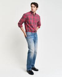 Relaxed Fit Tartan Hemd mit Karomuster