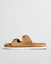 Fairfo Veloursleder-Sandale