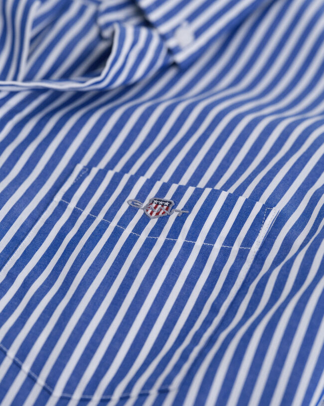 Teens Shield Popeline Hemd mit Streifen